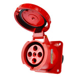 TAB Industrial Panel Mounting Socket CEE 334 (4 poles x 63 Ampere)