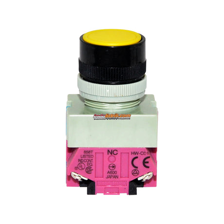 TAB Push Button ABW111EP Kuning