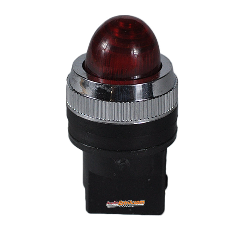 TAB Pilot Lamp Bohlam 25mm PL 25N Merah