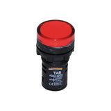 TAB Pilot Lamp LED 22mm AD22 22DS 24 VDC Merah