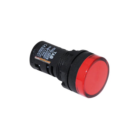 TAB Pilot Lamp LED 22mm AD22 22DS 24 VDC Merah