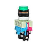 TAB Illuminated Push Button 220 VAC ALW29911EP Hijau