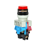 TAB Illuminated Push Button 220 VAC ALW29911EP Merah