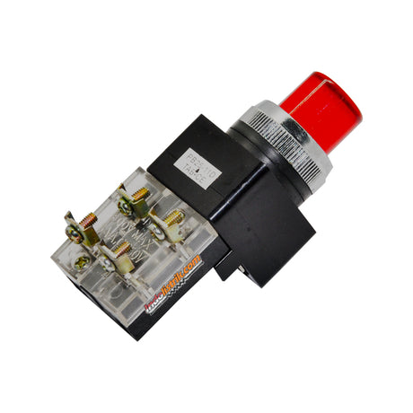 TAB Illuminated Push Button 220 VAC PB2511D Merah