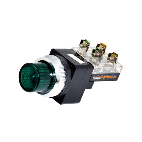 TAB Illuminated Push Button 220 VAC PB3011D Hijau