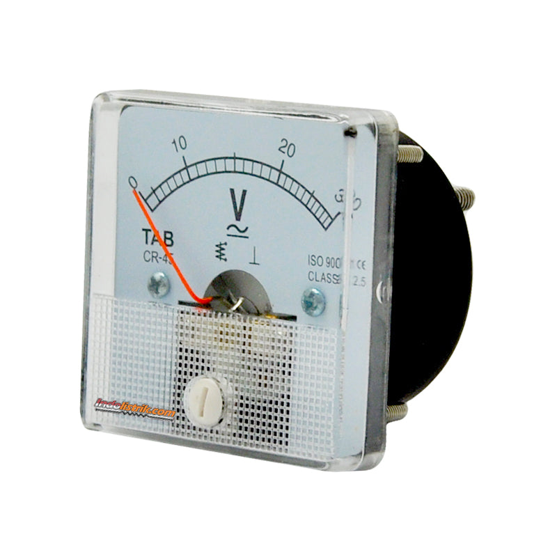 TAB Voltmeter CR45 30 V (AC/DC)