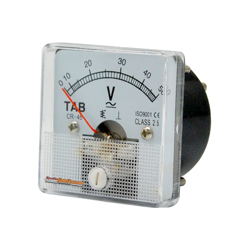 TAB Voltmeter CR45 50 V (AC/DC)