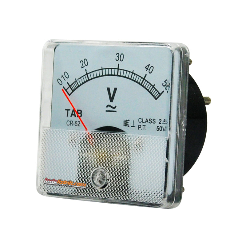 TAB Volt meter CR52 50 V (AC/DC)