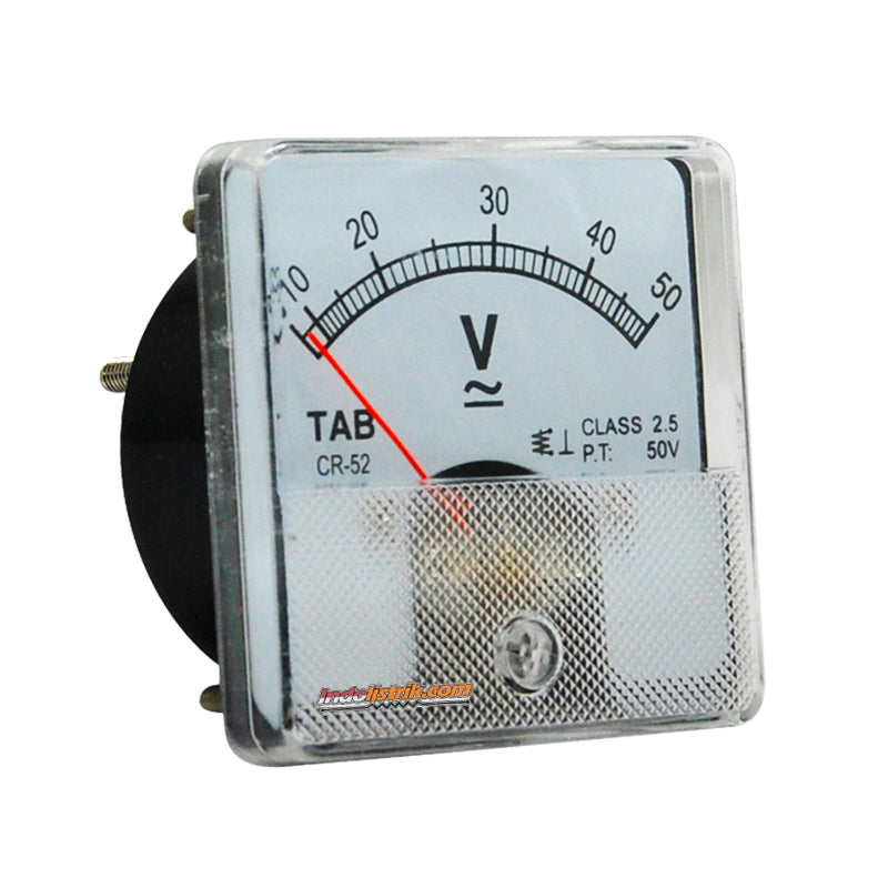 TAB Volt meter CR52 50 V (AC/DC)