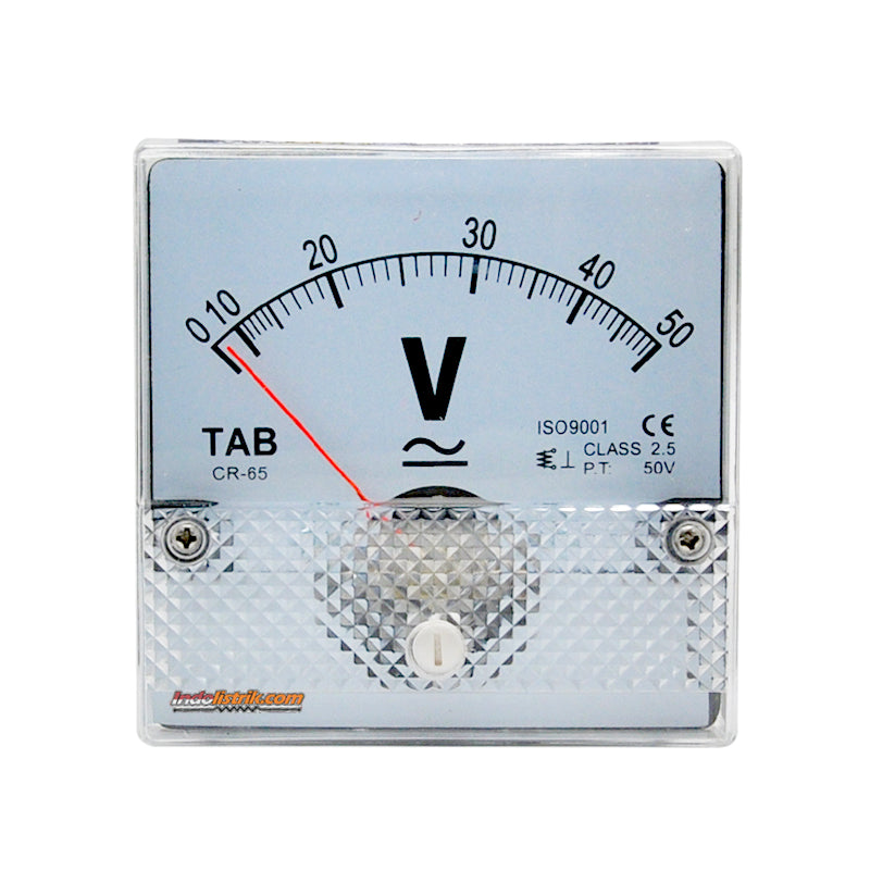 TAB Volt meter CR65 50 V (AC/DC)