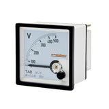 TAB Voltmeter Analog Analog 72x72 500V