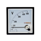 TAB Voltmeter Analog Analog 96x96 500V