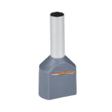 TSS Twin End Insulated Ferrules TE 2510mm Abu-abu