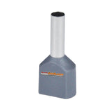 TSS Twin End Insulated Ferrules TE 2510mm Abu-abu