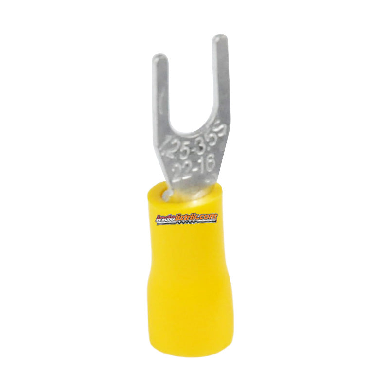 TSS Kabel Skun Garpu Isolasi / SVS 1.25 - 3.5 Kuning