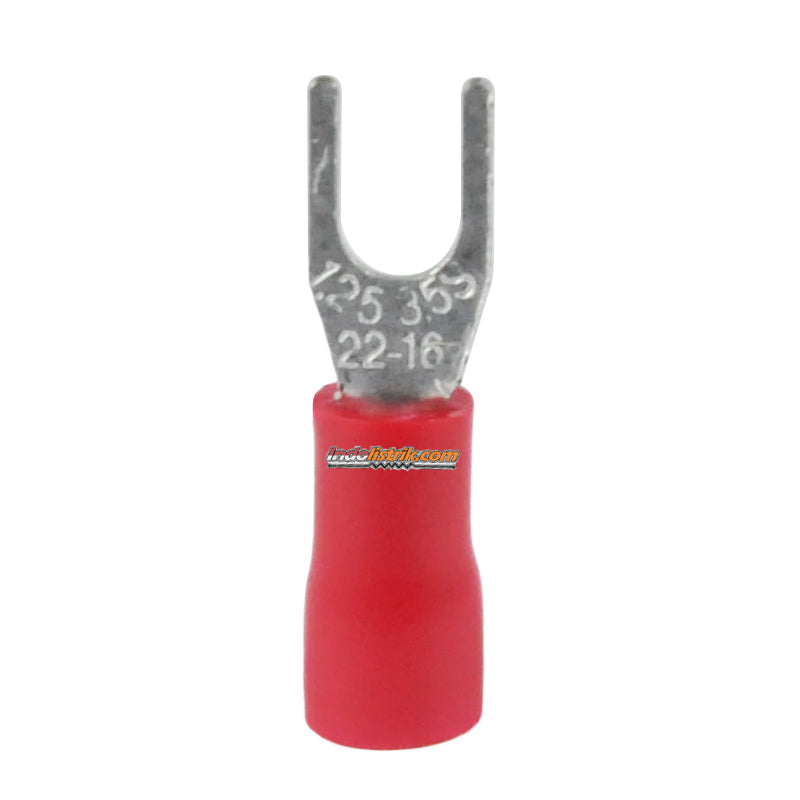 TSS Kabel Skun Garpu Isolasi / SVS 1.25 - 3.5 Merah