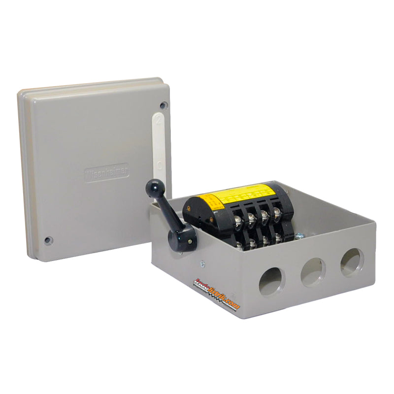 Wisenheimer Manual Change Over Switch (COS) 4 pole 100 Amp - GZ 100 (Ohm Saklar)