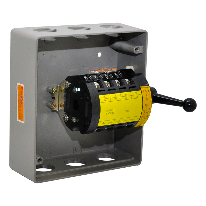 Wisenheimer Manual Change Over Switch (COS) 4 pole 100 Amp - GZ 100 (Ohm Saklar)