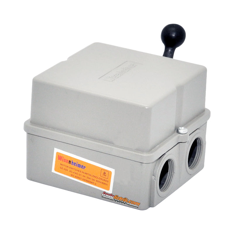 Wisenheimer Manual Change Over Switch (COS) 4 pole 32 Amp - GZ 32 (Ohm Saklar)